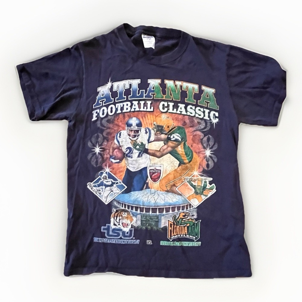 VTG Atlanta Football Classic Size Small Shirt HBCU Florida‎ A&M Tennessee State